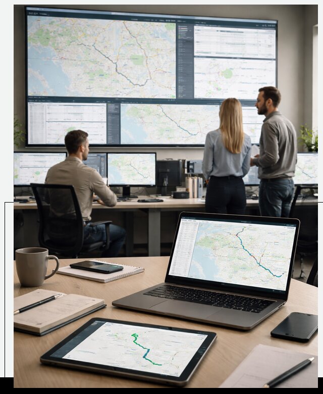 Трекинг грузов и Fleet Management, мониторинг автопарка в Новокубанске