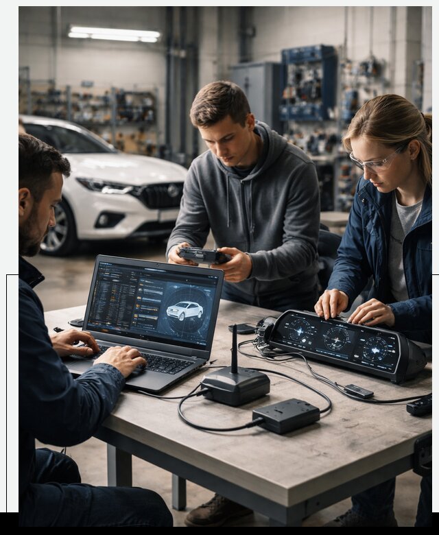 Разработка Connected Car и ПО для автопрома в Новокубанске