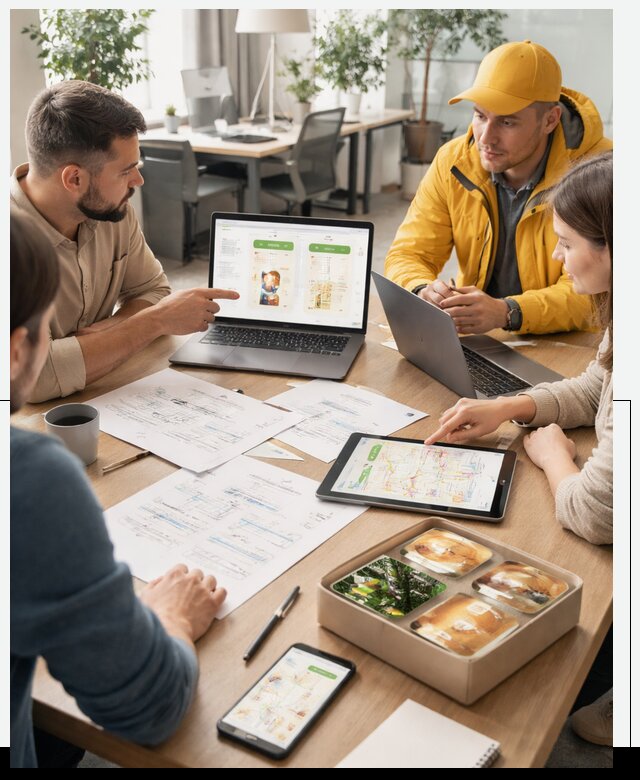 Разработка агрегатора доставки еды в Новокубанске от 15597 р., АвикейНкб